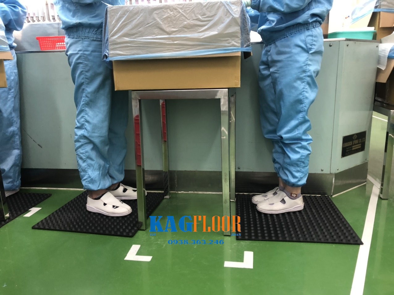 Cao su chống mỏi dạng tấm