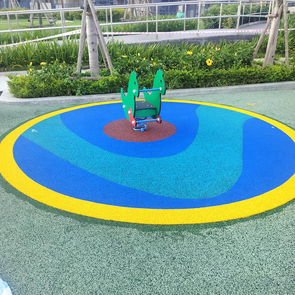 Nhận bảo trì, làm mới sân chơi trẻ em epdm