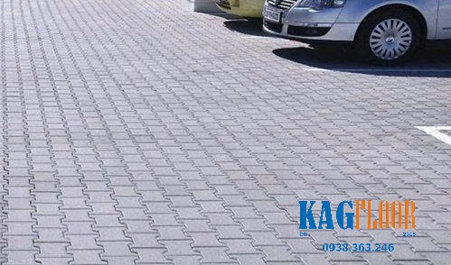 Gạch cao su lát đường