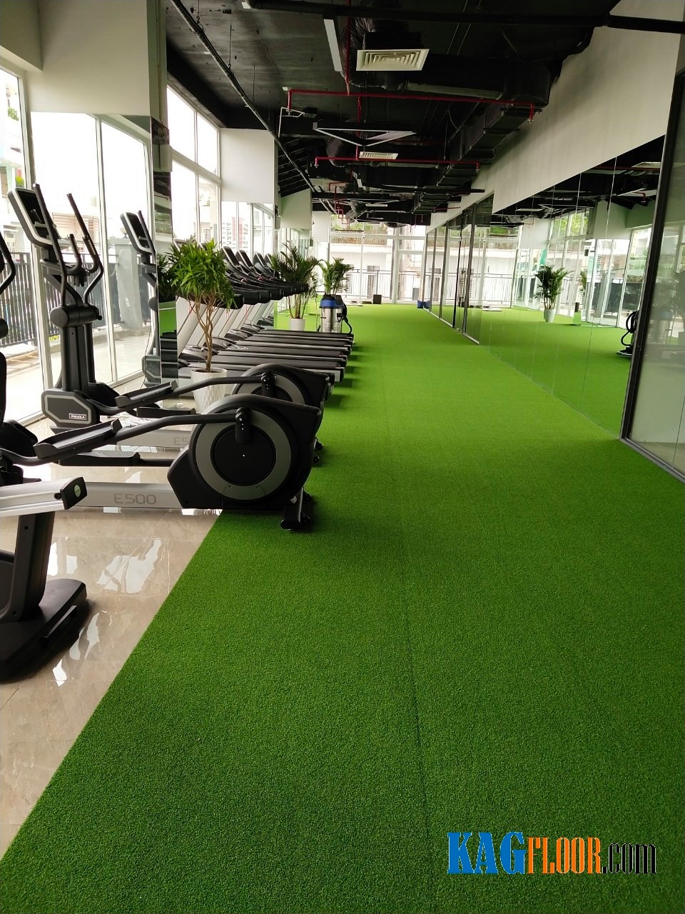 Cỏ nhân tạo Slife Gym Gò Vấp