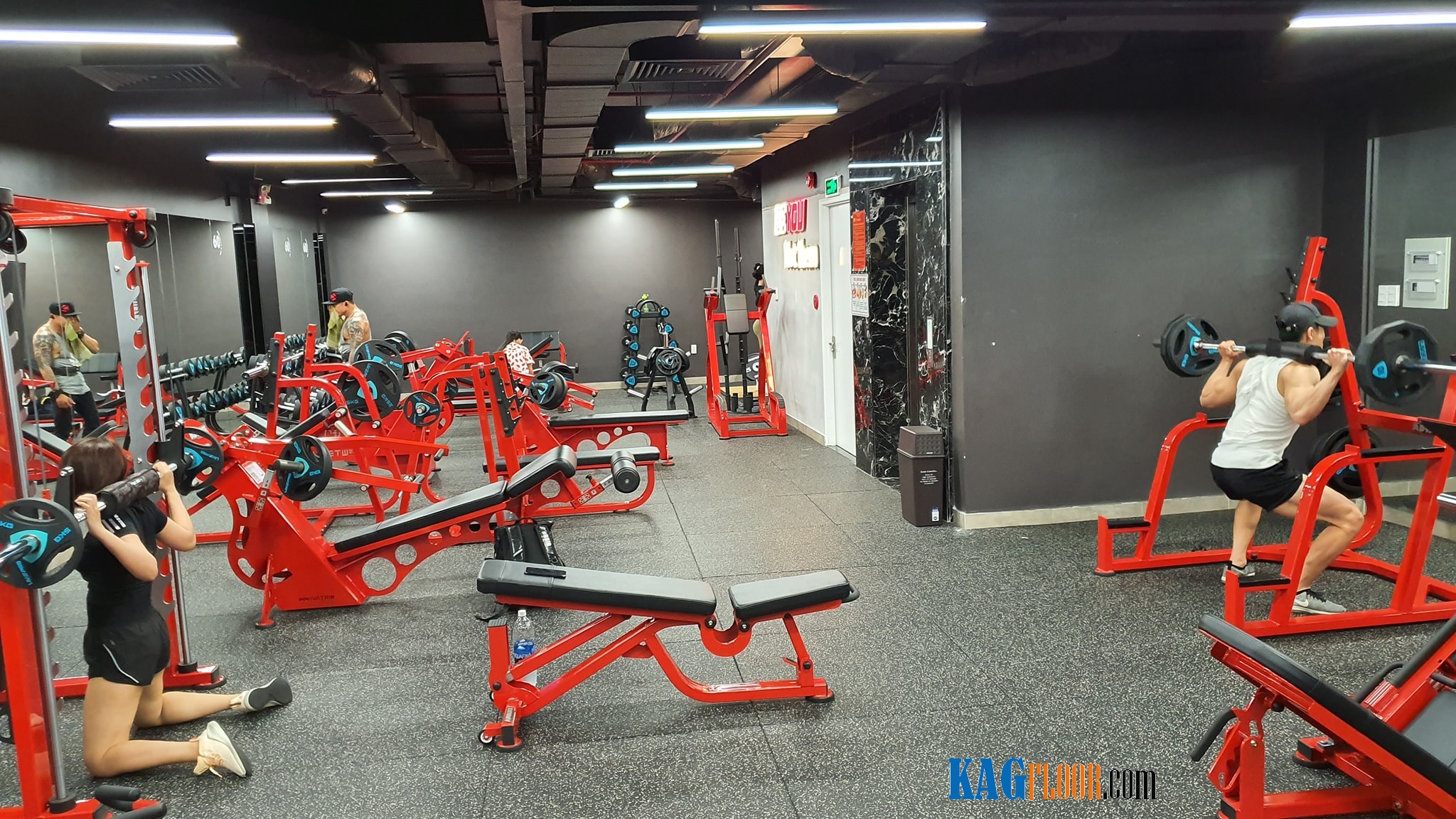 Dự án phòng gym 60 Gym & Yoga Hiền Vương