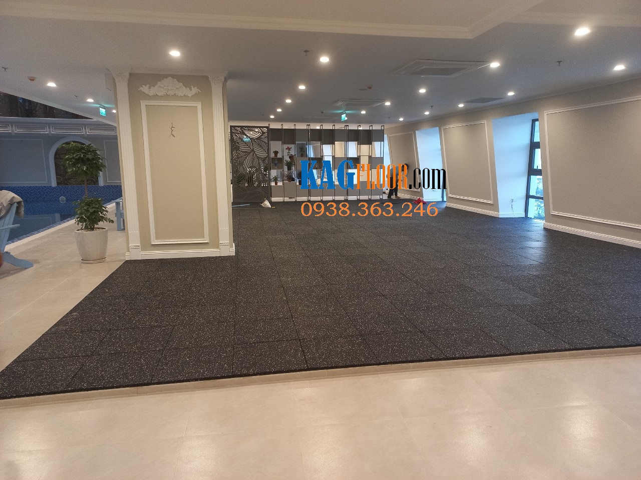 Phòng gym khách sạn MerPerle Dalat Hotel