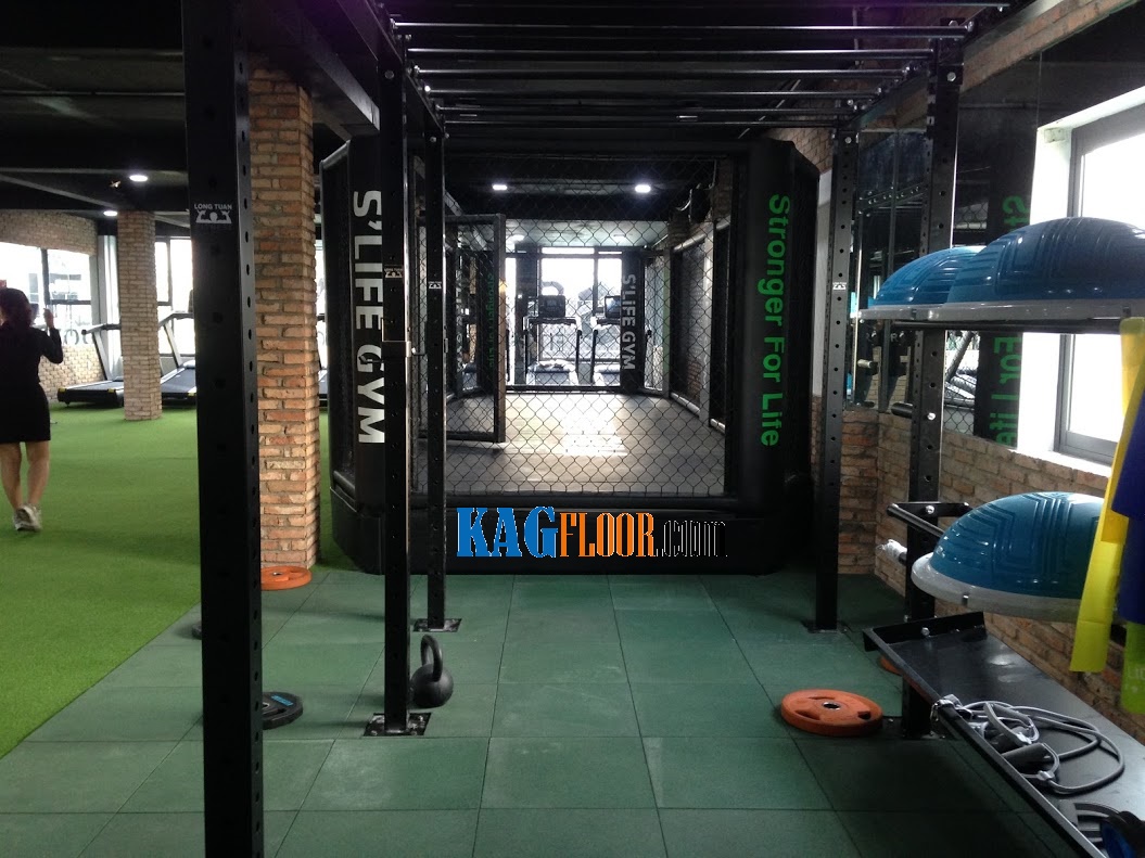 Sàn cao su SLife Gym - Phan Văn Trị