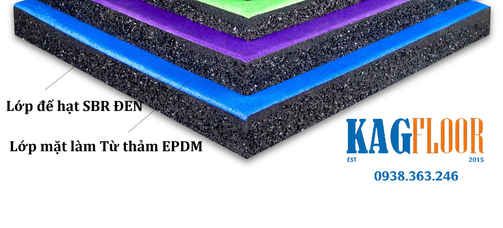 So sánh hạt cao su epdm và hạt cao su sbr