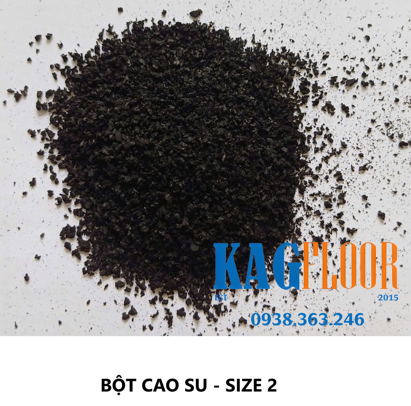 Bột cao su size 2 