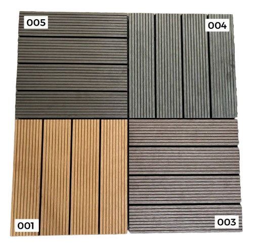 Tấm gỗ lót ban công